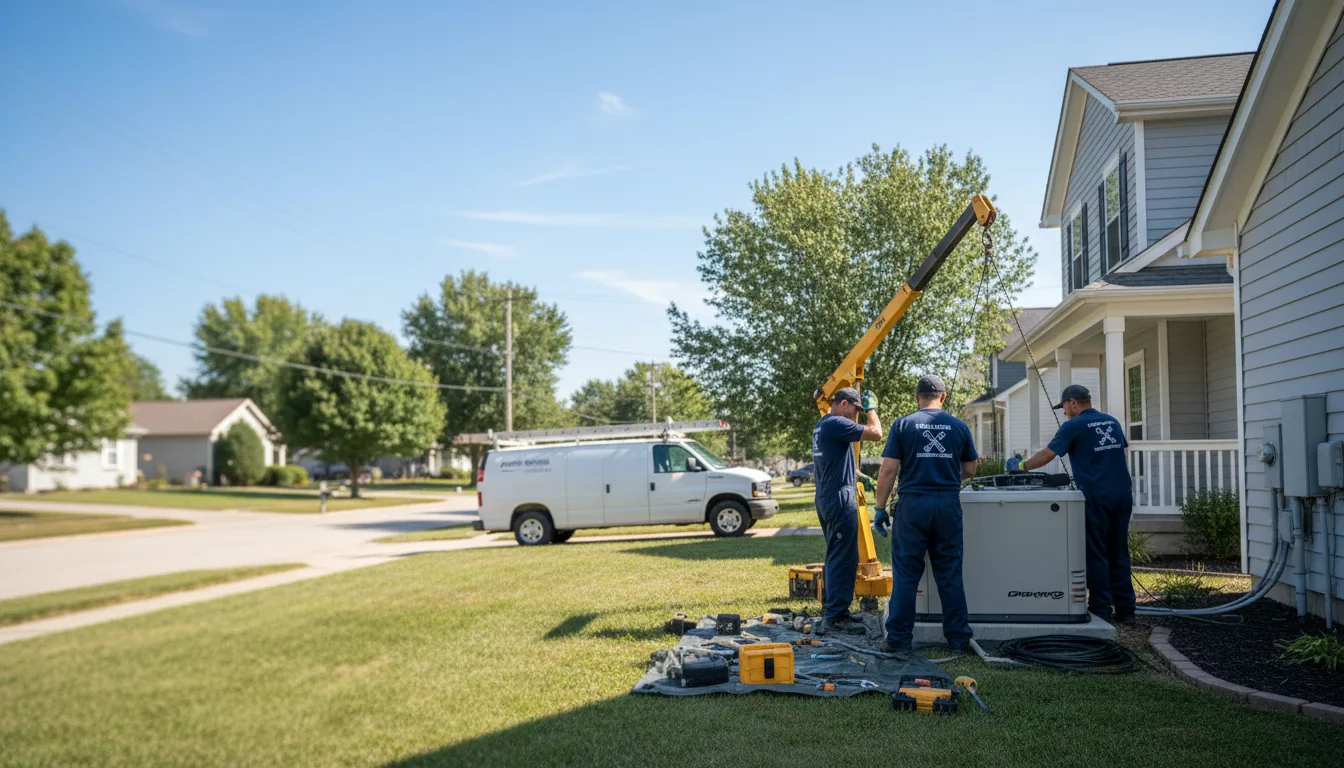 Generator Installation in Hensley, AR near me